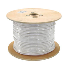 DYNAMIX 305m Cat5E STP STRANDED Shielded Cable Roll, 100MHz, 26AWGx4P, White PVC Jacket CDC-STP-STR