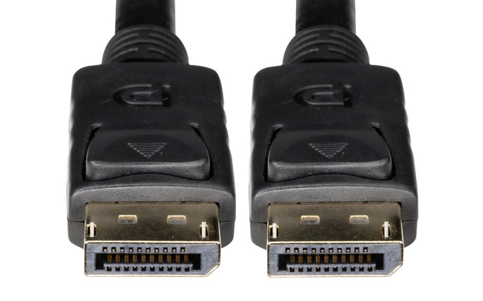 DYNAMIX 3m DisplayPort V1.4 Cable Supports up to 8K (FUHD) Resolution. 28AWG, M/M DP Connectors, Max. Res 7680x4320 @ 60Hz, Latched Connectors, Flexible Cable, Gold-Plated Connectors. CDC-DP14-3