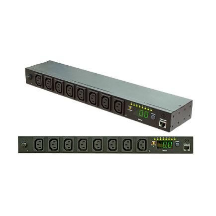 DYNAMIX 8 Port 10A Switched PDU. Remote Individual Outlet Control & Overall PDU Power Monitoring. Output 8x 10A IEC C13, Input 1x 10A IEC C20 Socket, 3m 9 to C14 power cord included. CDRPSW-10A8