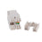 DYNAMIX Cat5e Keystone RJ45 Jack for 110 Face Plate. T568A/T568B Wiring, 180, White colour. Recommended for use with RJ45 plugs only. CDFP-C5E-001