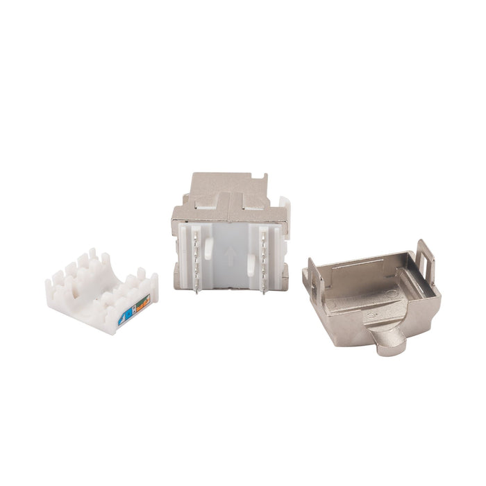DYNAMIX Cat6A Side Entry Shielded Keystone Slimline Jack. CDFP-C6AUGS-07