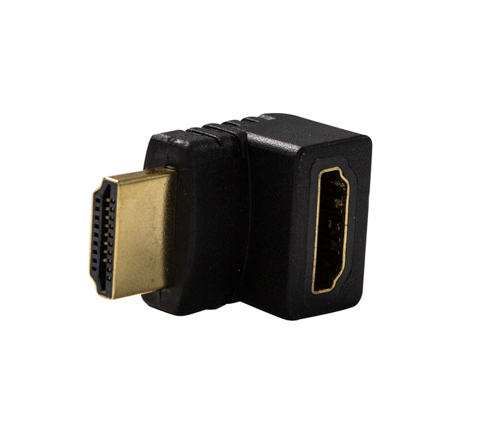 DYNAMIX HDMI Up Angled Adapter High-Speed with Ethernet Gold Plated Connectors CDA-HDMI-RA
