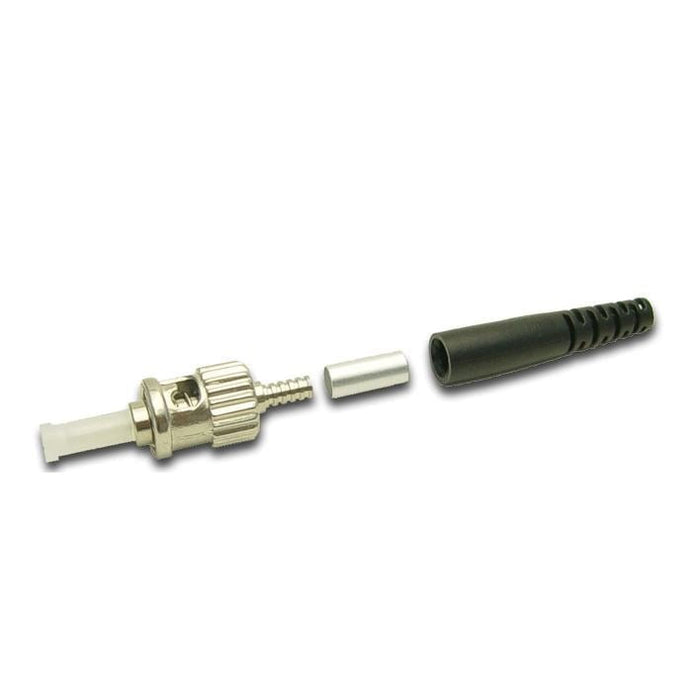 DYNAMIX ST Fibre Multimode Ceramic Connector. Supplied with a 3mm boot    STOCK CLEARANCE SALE CDST-CONN