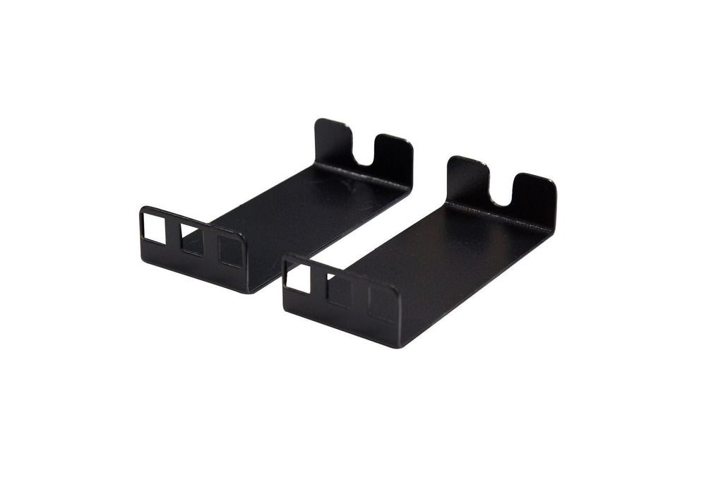 DYNAMIX Vertical Rail Extension Bracket for a 1U Rackmount. 100mm long ...