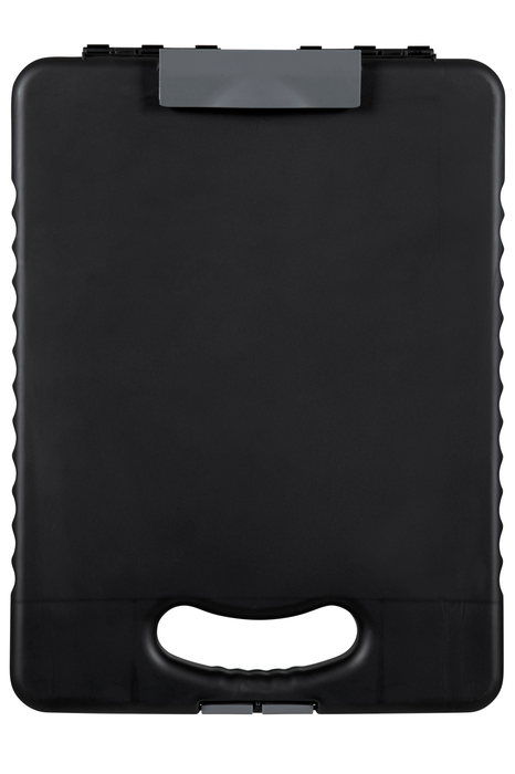 Marbig Heavy Duty Storage Clipboard Charcoal