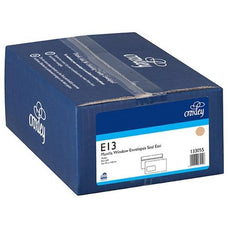 E13 Manilla Window Seal Easi Envelopes x 500 CX133055