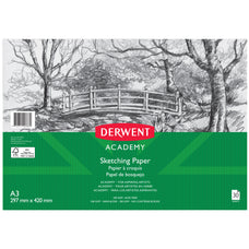 Derwent Academy Sketch Pad Portrait A3, 30 Sheets