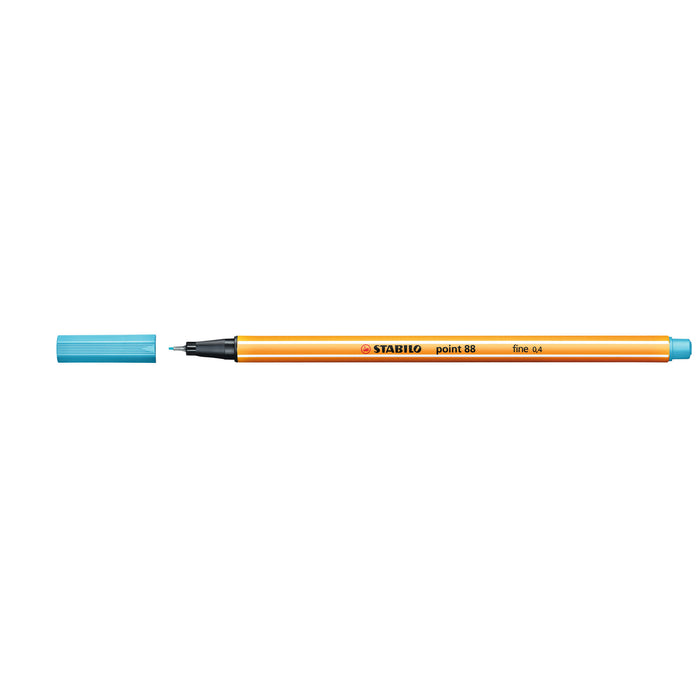 Stabilo Point 88 Fineliner Azure, Pack of 10