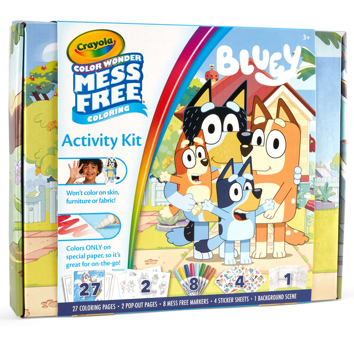 Crayola Color Wonder Activity Kit, Bluey