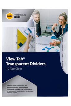 Marbig A4 Professional Polypropylene Indices/Divider, 10 Tabs