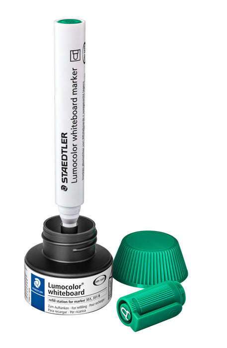 Staedtler Lumocolor 488 51 Whiteboard Marker Refill Station Green