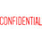 Xstamper Cx-Bn 1130 Confidential Red Stamp