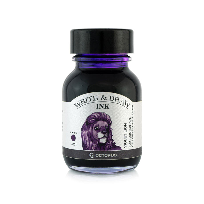 Octopus Fluids Write and Draw Ink 403 Violet Lion 50ml