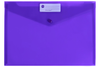 Marbig A4 Polypropylene Doculope Wallet Purple