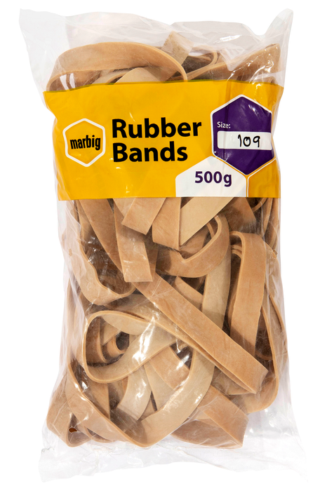 Marbig Rubber Band #109 x 500gm