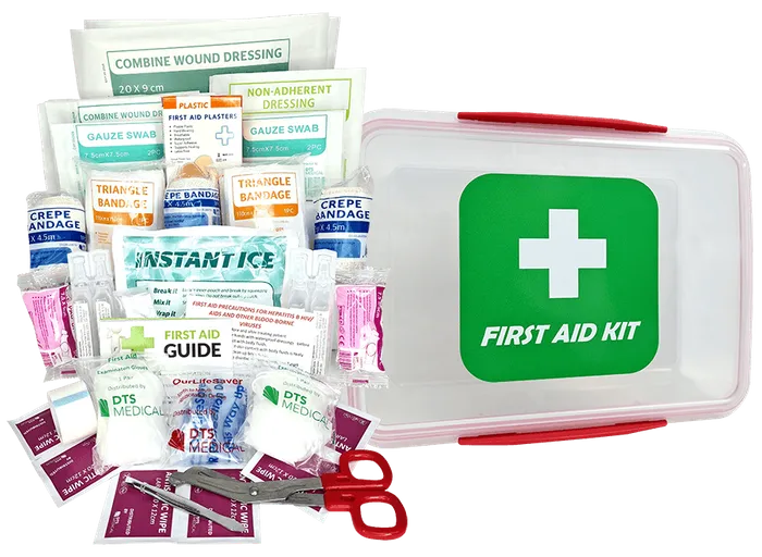 Early Child Care First Aid Kit Medium - Plastic Lunch Box Style DTECC003