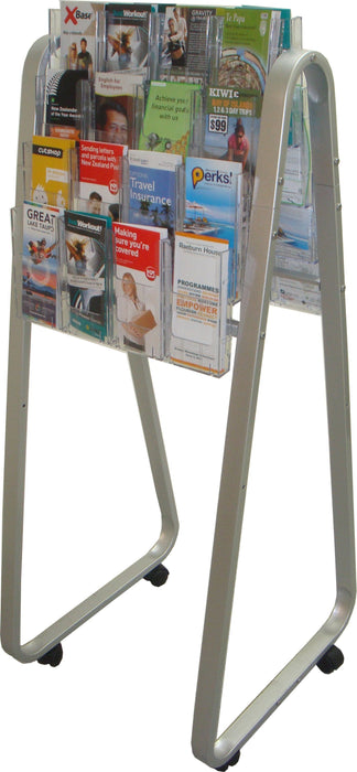 Easel Floor Stand & DL Brochure Holder Double Side x 32 DL LX790912