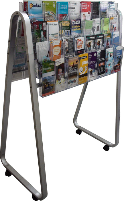 Easel Floor Stand & DL Brochure Holder Double Side x 64 DL LX790932