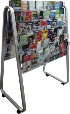 Easel Floor Stand & DL Brochure Holder Double Side x 96 DL LX790942