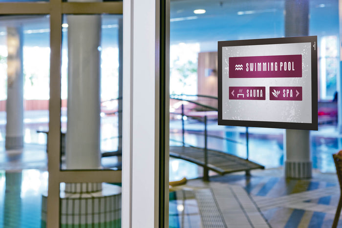 A4 Duraframe Durable Self Adhesive Poster / Sign Holder, Black - 2's Pack