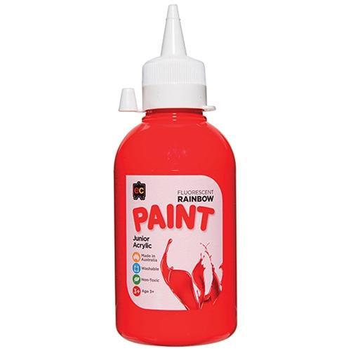 EC Acrylic Paint 250ml - Fluoro Scarlet CX227485