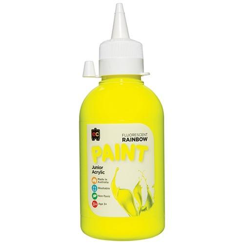 EC Acrylic Paint 250ml - Fluoro Yellow CX227486