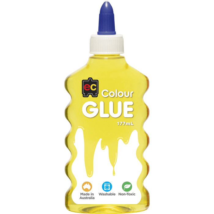 EC Coloured Glue 177ml Yellow CX228032