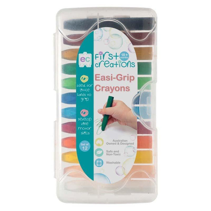 EC Easi-Grip Crayons 12's Pack CX227934