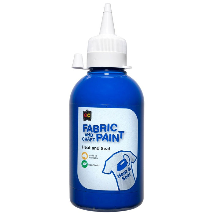 EC Fabric and Craft Paint Dark Blue 250ml CX555912