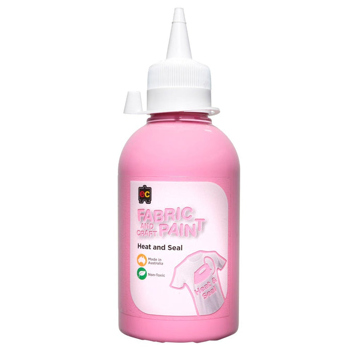 EC Fabric and Craft Paint Pink 250ml CX555910