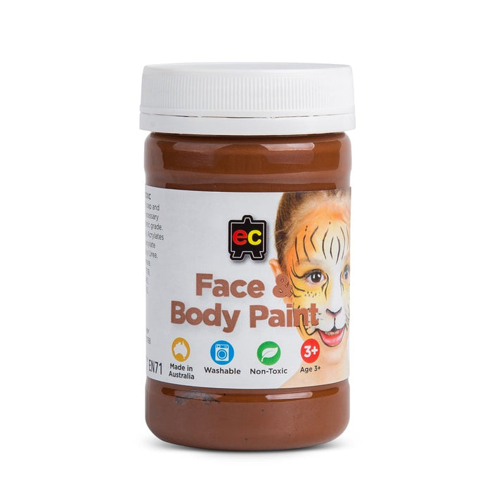 EC Face and Body Paint Brown 175ml CX555925