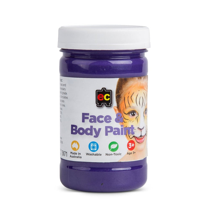 EC Face and Body Paint Purple 175ml CX555922