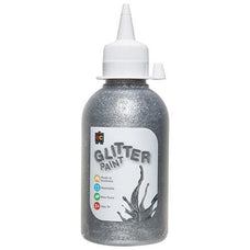 EC Glitter Paint 250ml - Silver CX227507