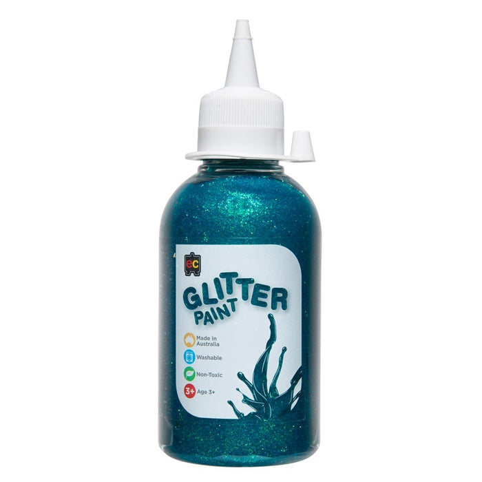 EC Glitter Paint 250ml - Turquoise CX555891