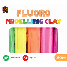 EC Modelling Clay, 5 Fluro colours x 50g each colour CX1001497
