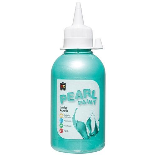 EC Pearlescent Acrylic Paint 250ml - Green CX227615