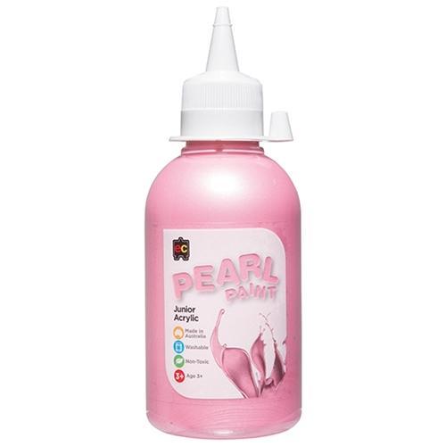EC Pearlescent Acrylic Paint 250ml - Pink CX227616