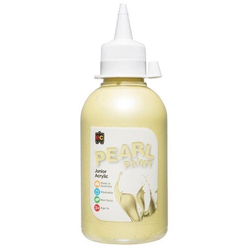 EC Pearlescent Acrylic Paint 250ml - Yellow CX227619