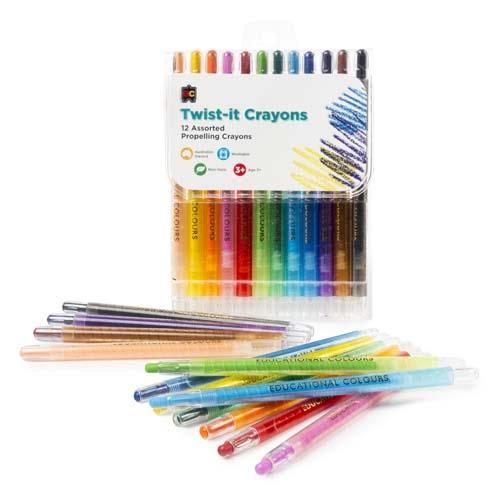 EC Twist It Crayons 12's (Code TIC12) CX227499
