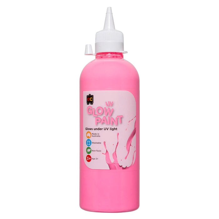 EC UV Glow Paint Pink 500ml CX555900