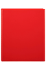 Marbig Overlay Insert Cover A4 Ring Binder 2/25 Red