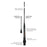 ECOXGEAR ATEBR660-2PK UHF CB Antenna DSECXATEBR6602