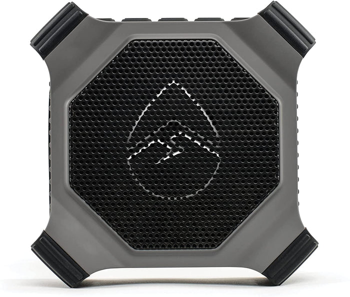EcoXgear EcoEdge+ Waterproof Bluetooth Speaker, Compact, Rugged, RGB Party Lights, Black, GDI-EXEGPL401 DSECXEEB