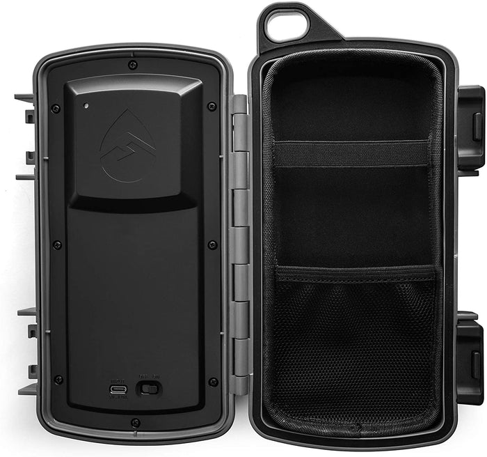 EcoXgear EcoExtreme 2 Floating Bluetooth Speaker with Waterproof Dry Storage for Smartphone, Grey DSECXEX2G