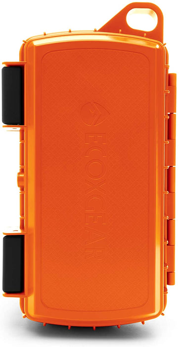 EcoXgear EcoExtreme 2 Floating Bluetooth Speaker with Waterproof Dry Storage for Smartphone, Orange DSECXEX2O