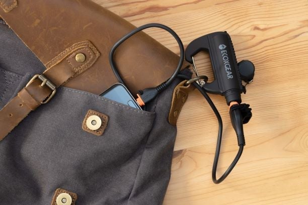 EcoXgear EcoXCharge Clip Waterproof Power Bank Carabiner, Rugged For Outdoors DSECXCC