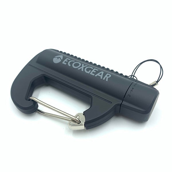 EcoXgear EcoXCharge Clip Waterproof Power Bank Carabiner, Rugged For Outdoors DSECXCC