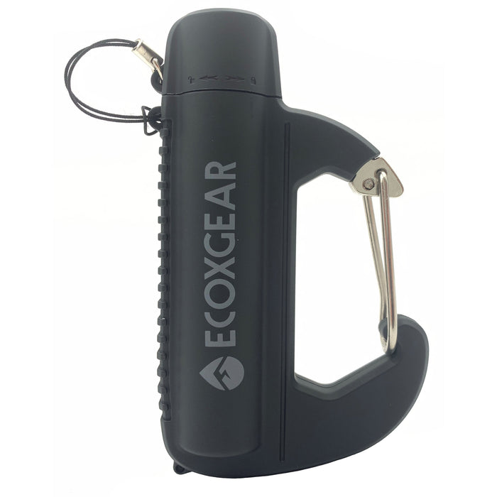 EcoXgear EcoXCharge Clip Waterproof Power Bank Carabiner, Rugged For Outdoors DSECXCC