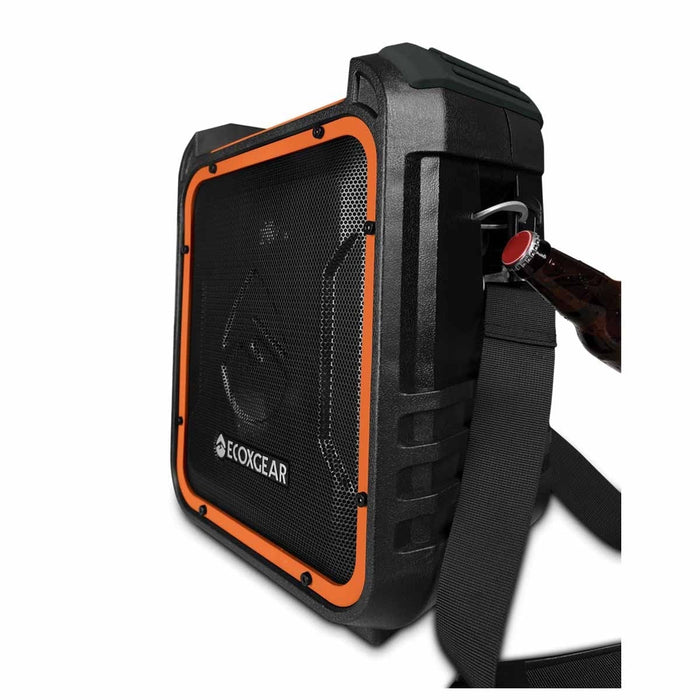 EcoXgear EcoXplorer Rugged Waterproof Shockproof Portable Bluetooth Speaker, AM/FM/Wireless, GDI-EXPLR100 Orange DSECXEXO
