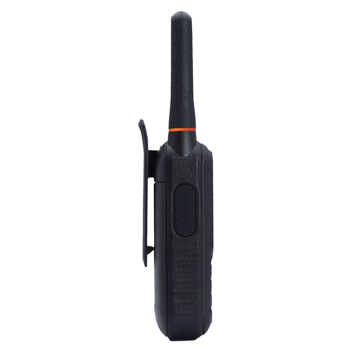 Ecoxgear Ecoxtalk 1-WATT IP54 Handheld UHF Radio 7km, Black, Twin Pack DSECXG1002